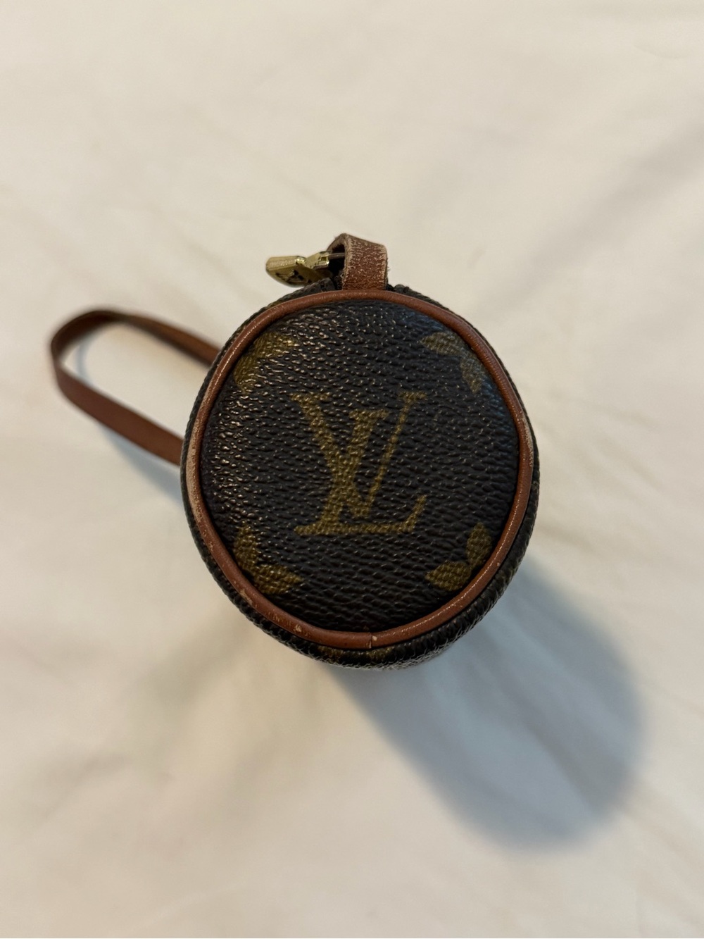 Louis Vuitton Brown Monogram Mini Papillon Shoulder Bag - Picture 7 of 9